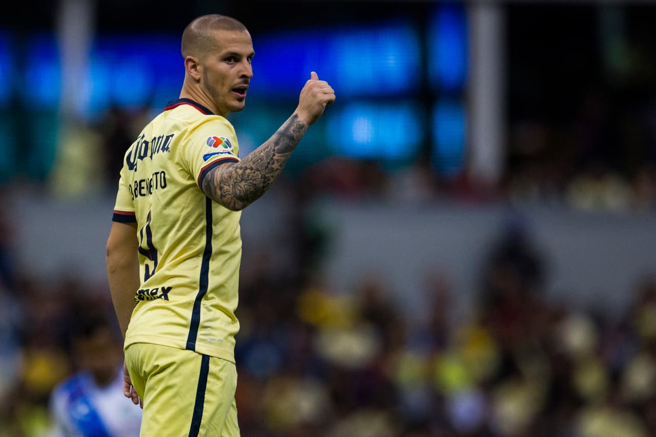 Con las 'Águilas' logró marcar 26 anotaciones en 61 partidos, bajando su promedio a 0,42.