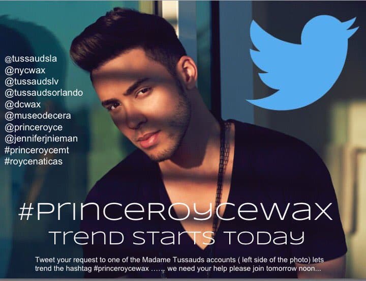 Los fans de Royce se organizaron con esta imagen.