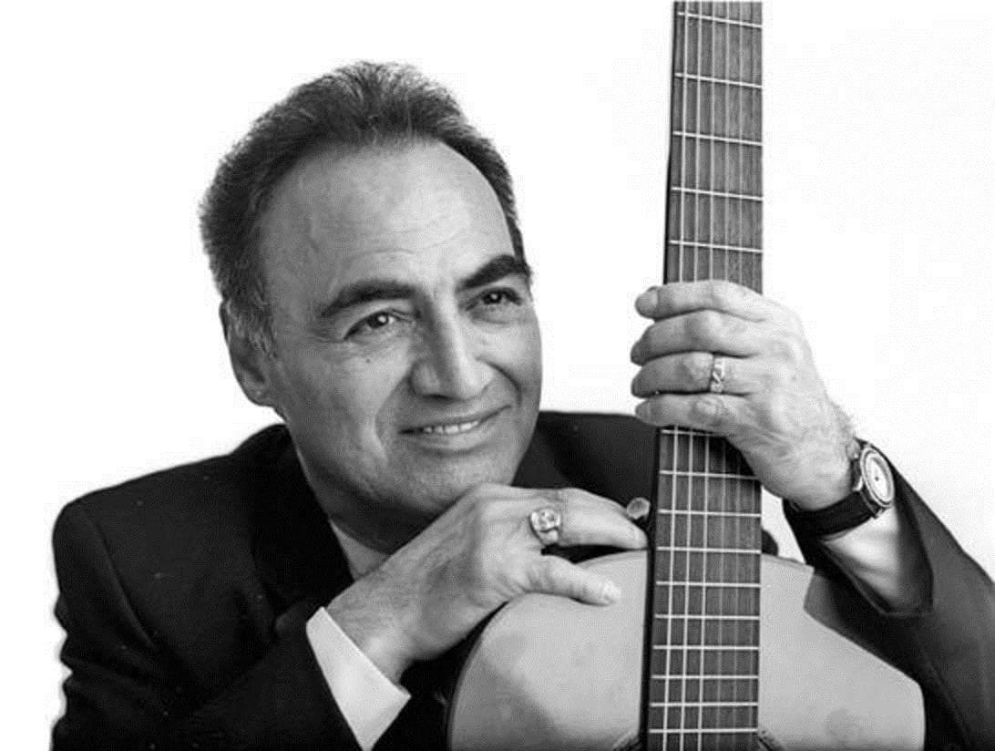 Gustavo López, integrante del trío "Los Tres Ases"