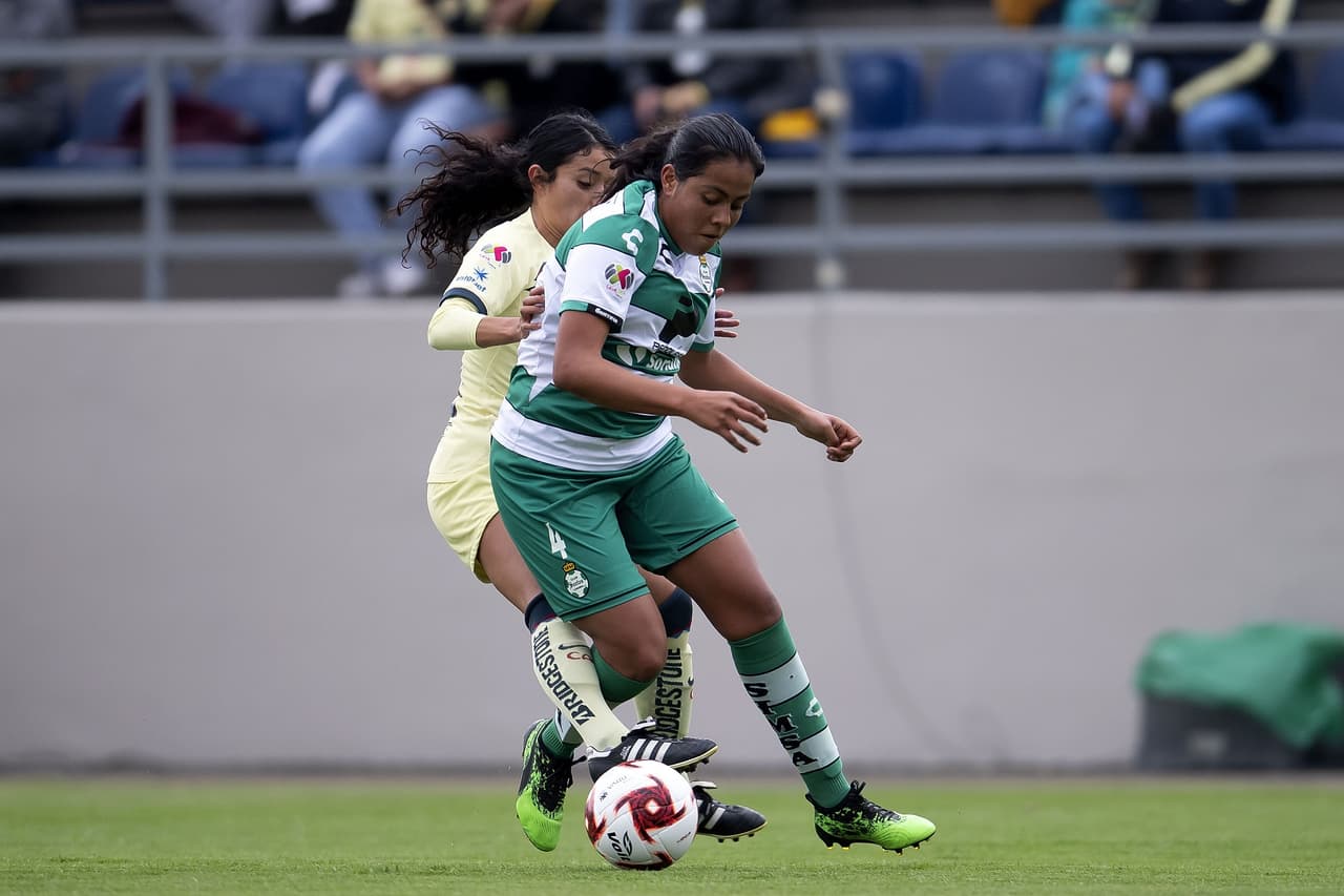 ¡Partidazo en Coapa! Duelo de poder a poder entre el América y las Guerreras del Santos Femenil que nos deleitó con una feria de goles.