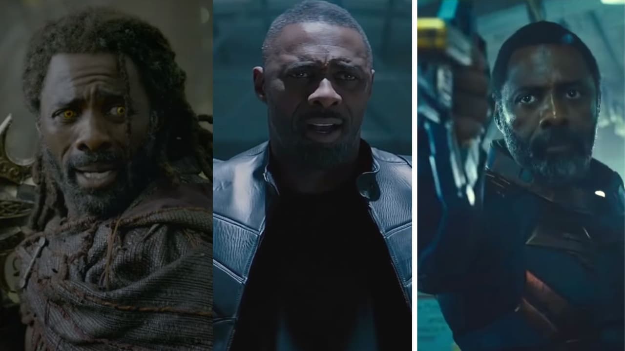 Idris Elba en sus roles dentro de Marvel, DC y la saga de ‘Rápidos y Furiosos’.