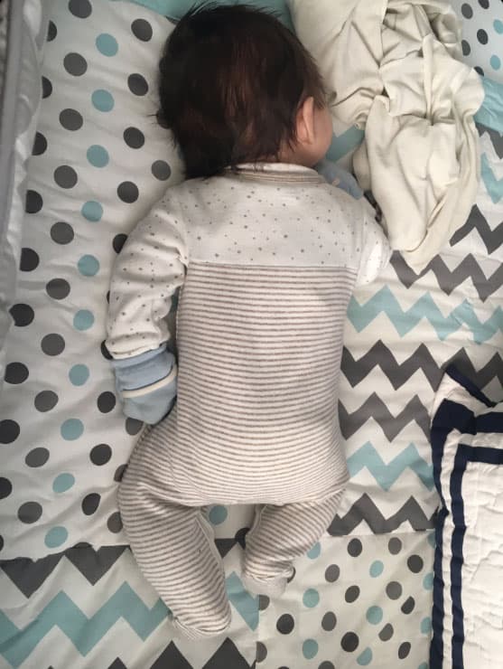 El pequeñín se llama Daniel y nació en septiembre del 2016, por lo que ya tiene un año de vida.