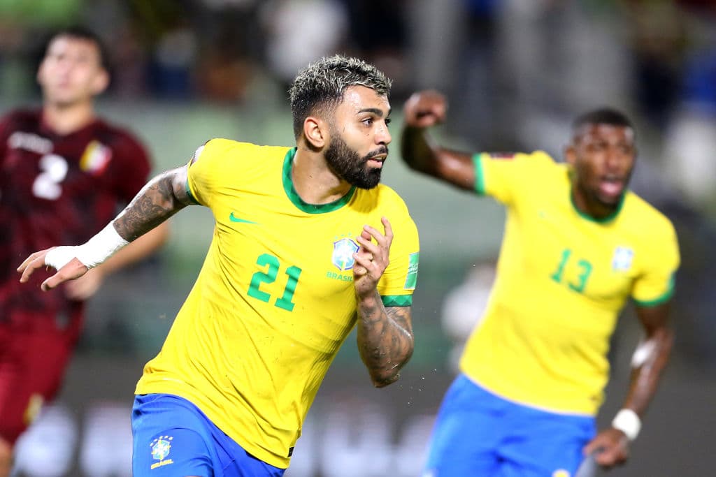Marquinhos, Gabriel Barbosa y Antony son los encargados de anotar en la remontada de Brasil 1-3 sobre Venezuela.