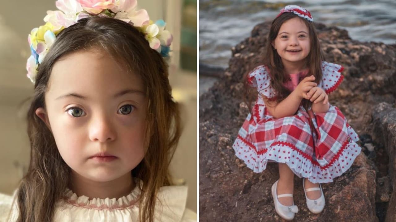 Francesca Rausi, la niña con síndrome de Down que conquistó las pasarelas a los 6 años