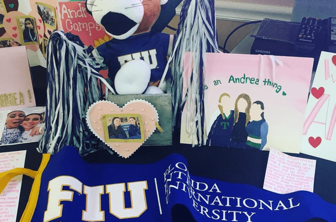 Andrea se había ganado varias becas para continuar sus estudios y había sido aceptada en la universidad para estudiar enfermería.