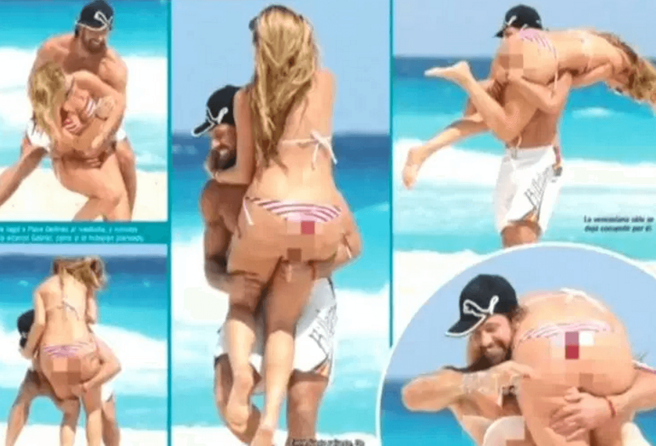 Gabriel Soto reaccionó ante una publicación en la que se le ve cargando, en la playa, a la actriz Marjorie de Sousa.
<b>¡Soy muy jugetón! </b>Reveló el actor.