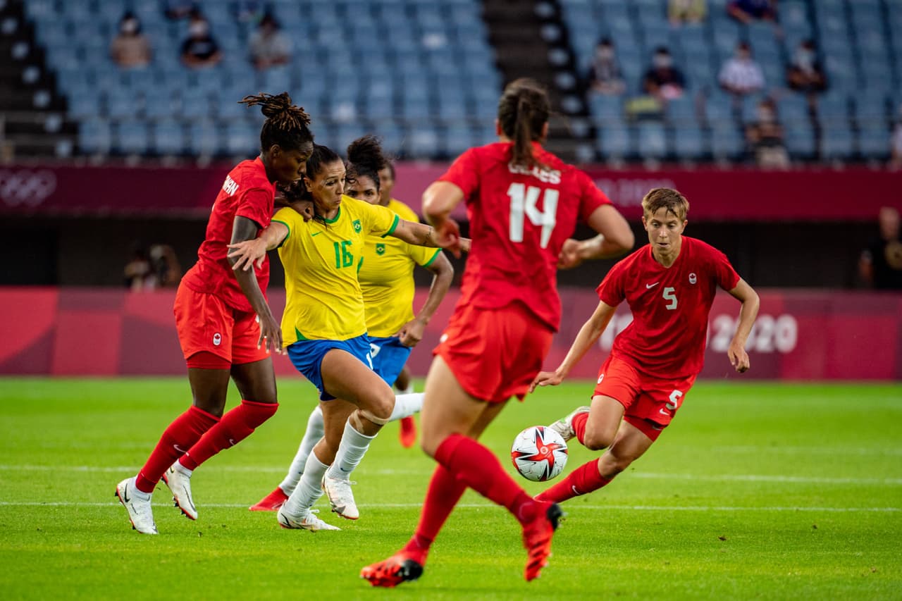 Canadá 0-0 (4-3 en penales) Brasil, Cuartos de Final Tokyo 2020.