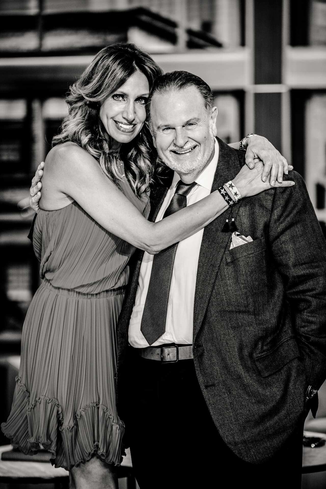 Lili Estefan y Raúl de Molina.