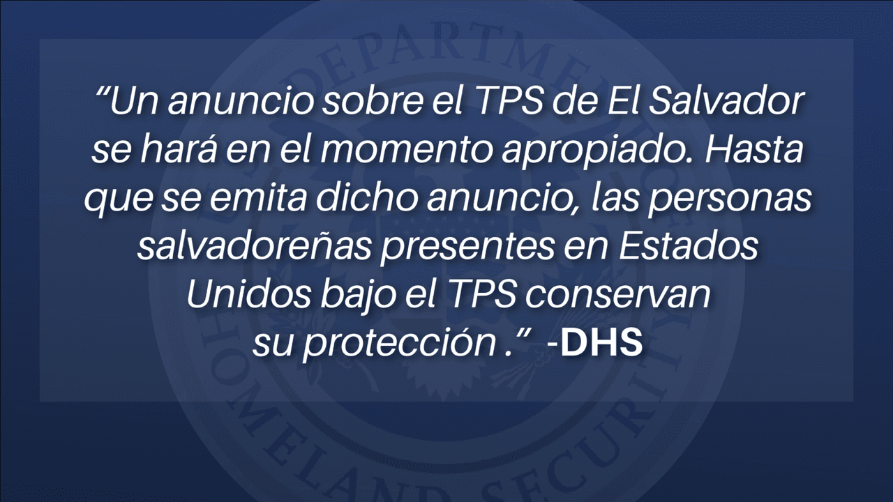 ¿Conservan o no sus protecciones?: Abogado de Inmigración explica la encrucijada de los salvadoreños con TPS