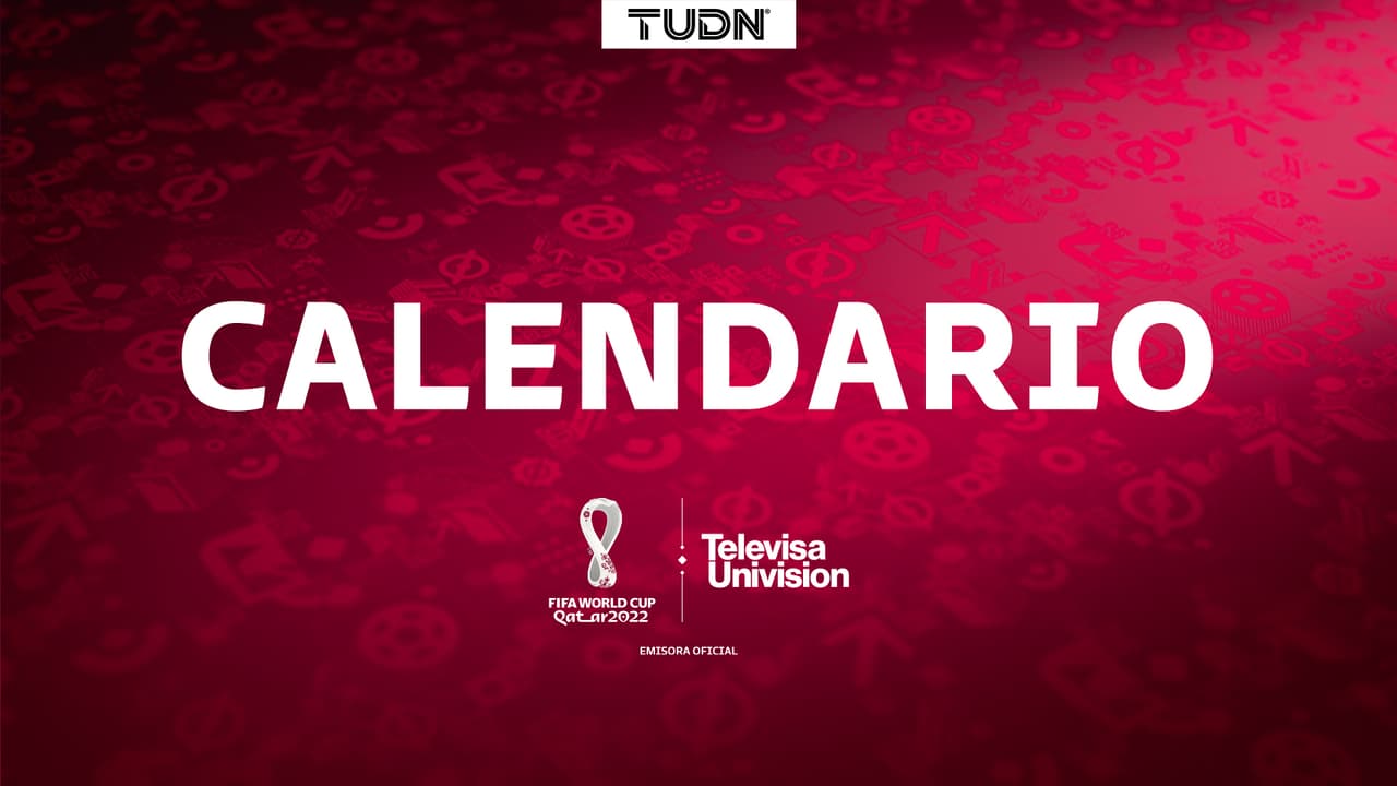 Este es el calendario completo, fechas y horas de partidos del Mundial Qatar 2022.