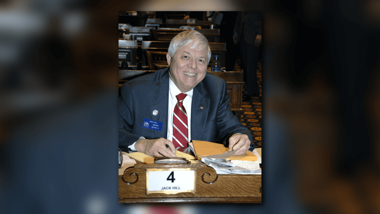 Murió Jack Hill, senador estatal de Georgia