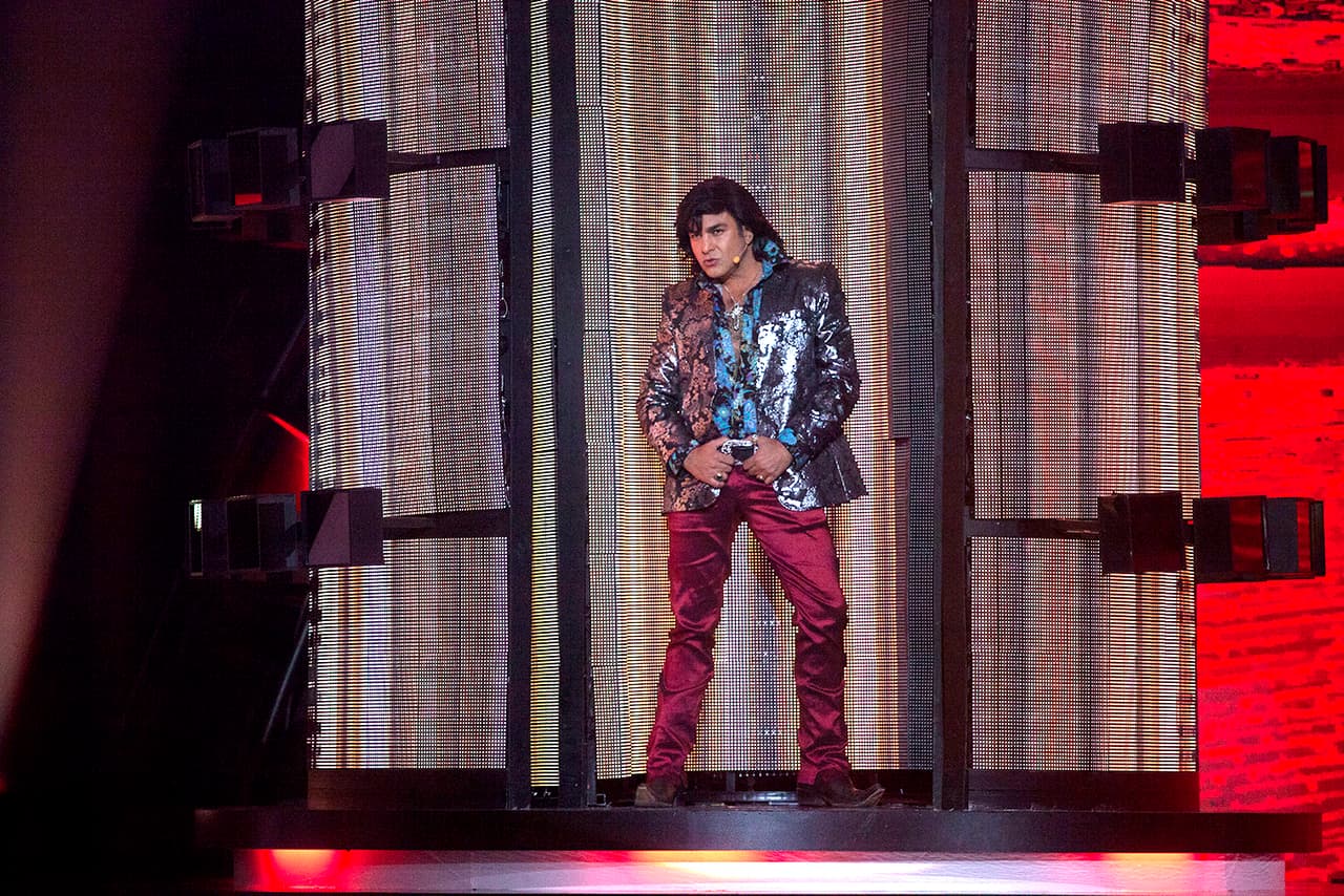 Una vez más, Albertano Santacruz fue invitado a ser parte del jurado de Pequeños Gigantes. Seguramente recordarán que lo vimos encantando a los niños en la temporada 2018.