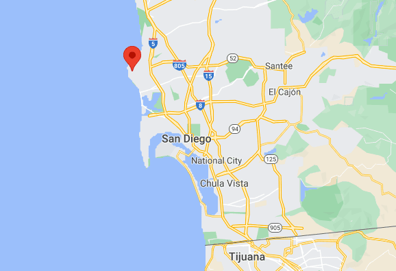 La Jolla, cerca de San Diego.