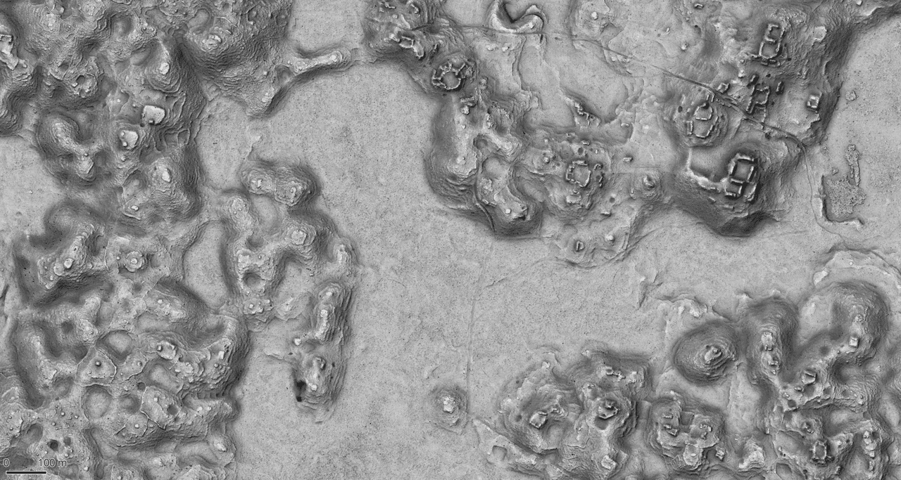 A través de imágenes obtenidas con tecnología láser, los científicos observaron pirámides y otras estructuras escondidas en Campeche (Foto: Northern Arizona University/ Jill C. Kimball)