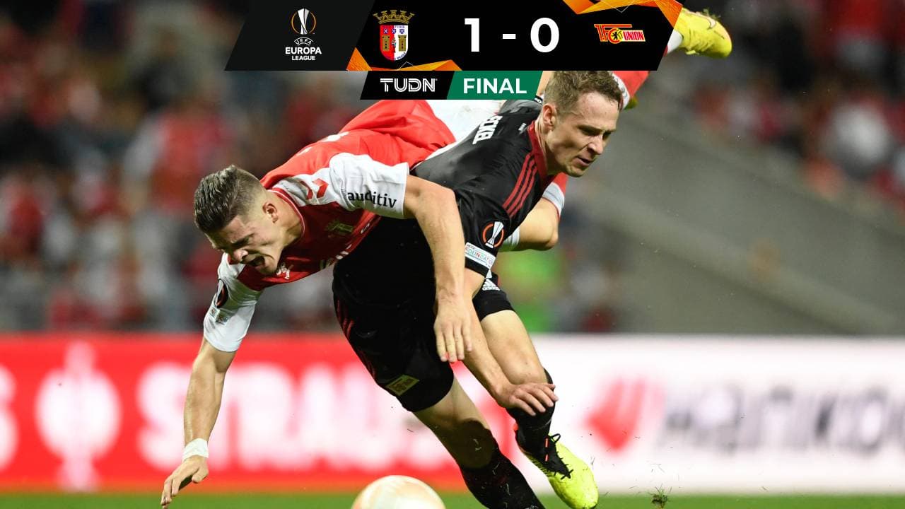 Sin Diego Lainez, Braga vence al Union Berlin en los último minutos