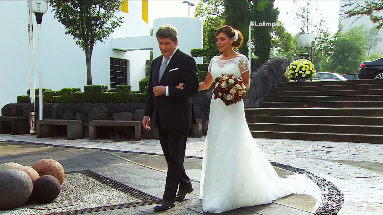 Ya está a unos pasos del altar.