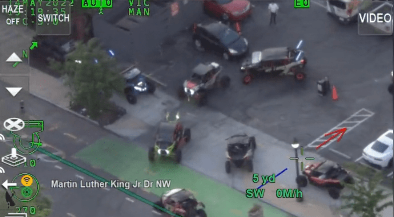 En video: así fue la persecución y arresto de siete conductores en carreras callejeras en Metro Atlanta