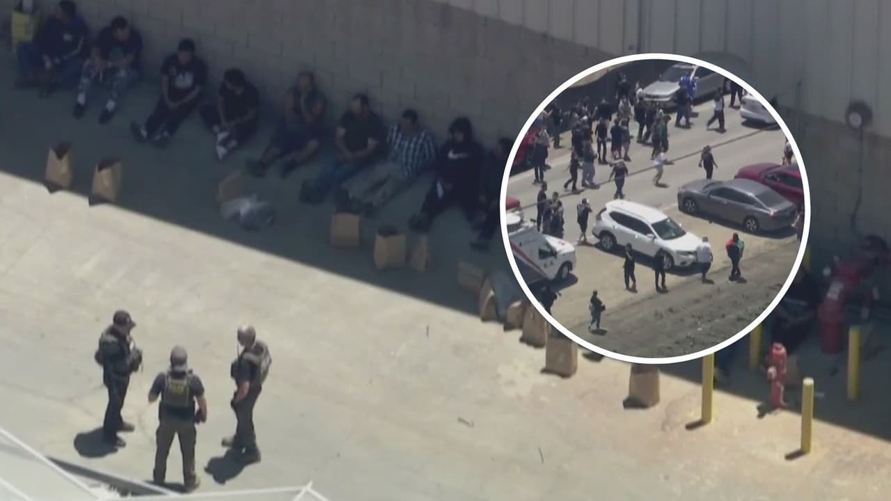 Las claves de la redada en una granja de Camarillo que desató un violento enfrentamiento entre ICE y manifestantes de California