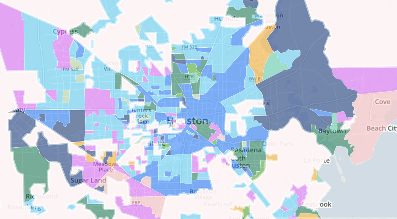 Los mapas que muestran dónde volverá la segregación en EEUU