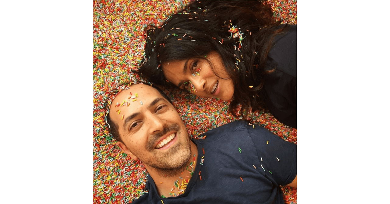 Salma Hayek y su hermano, Sami Hayek