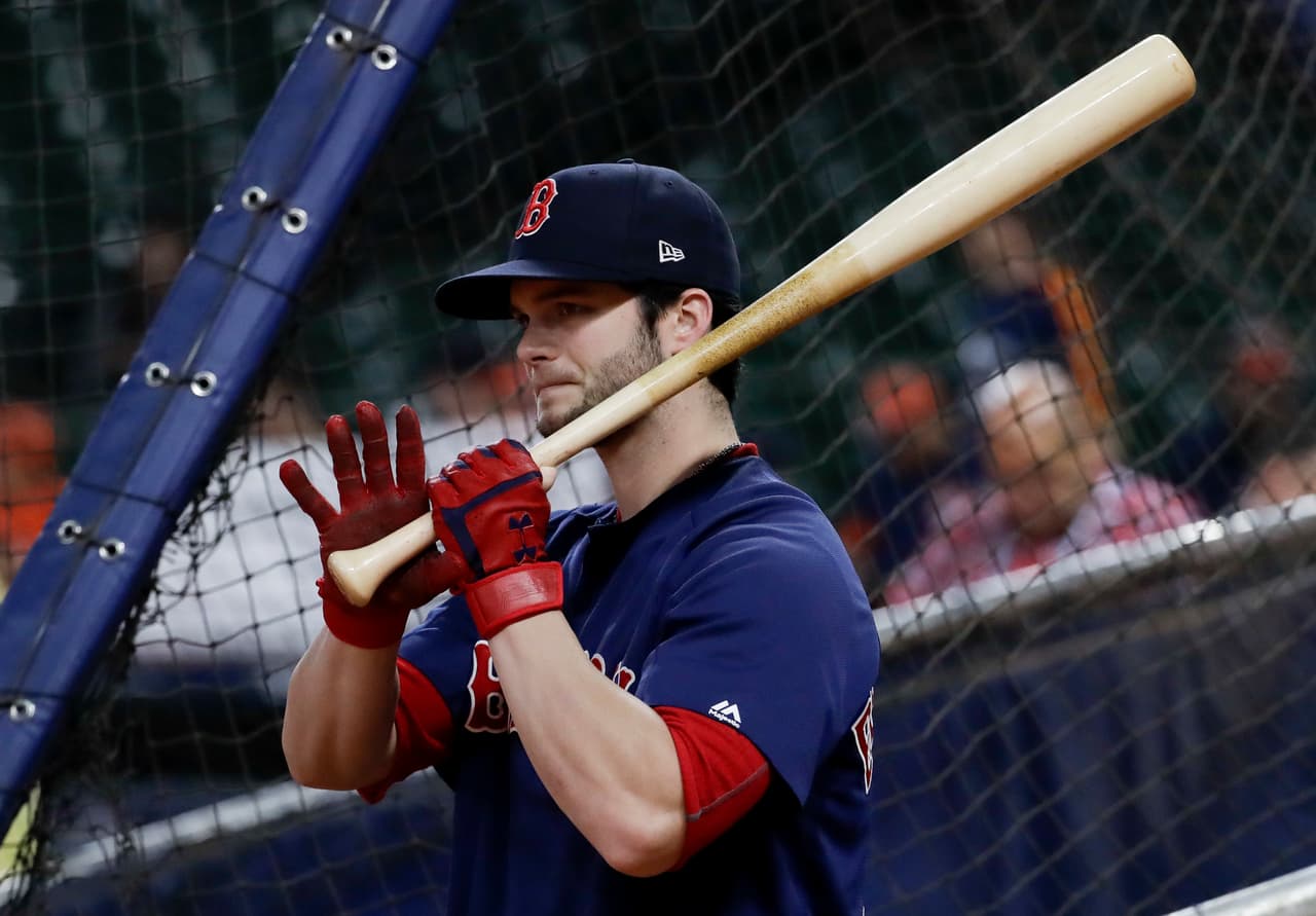 <b>Left Field: Red Sox</b>. Andrew Benintendi hizo un par de lances en los Juegos 4 y 5 de la ALCS clave para Boston, y su buen bate, lo ponen por encima tanto de Matt Kemp, Chris Taylor o Joc Pederson.