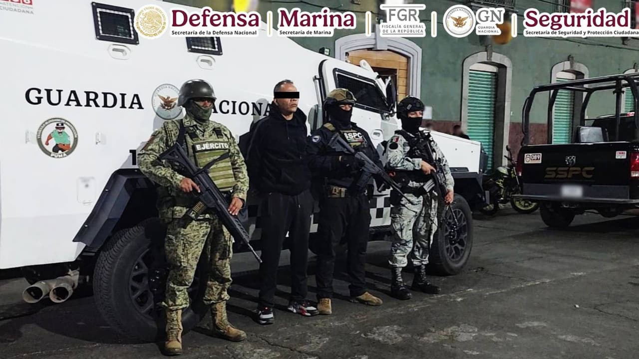 José Gregorio Lastra Hermida, tras su arresto.