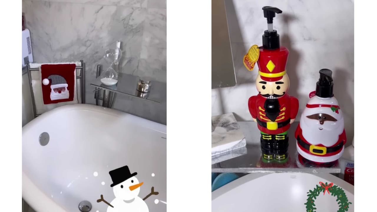 La decoración navideña de Marlene Favela