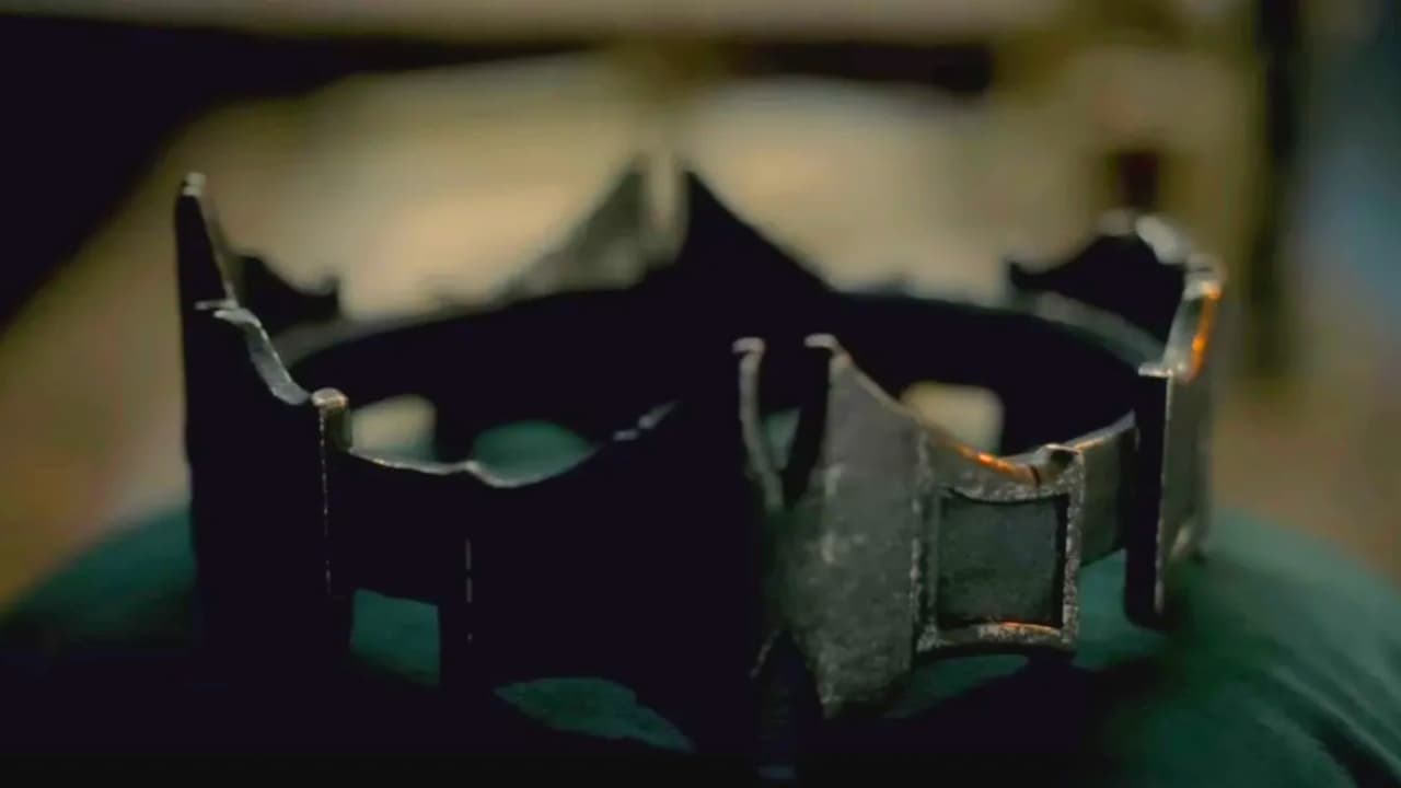 La corona negra de acero valyrio de Aegon El Conquistador.