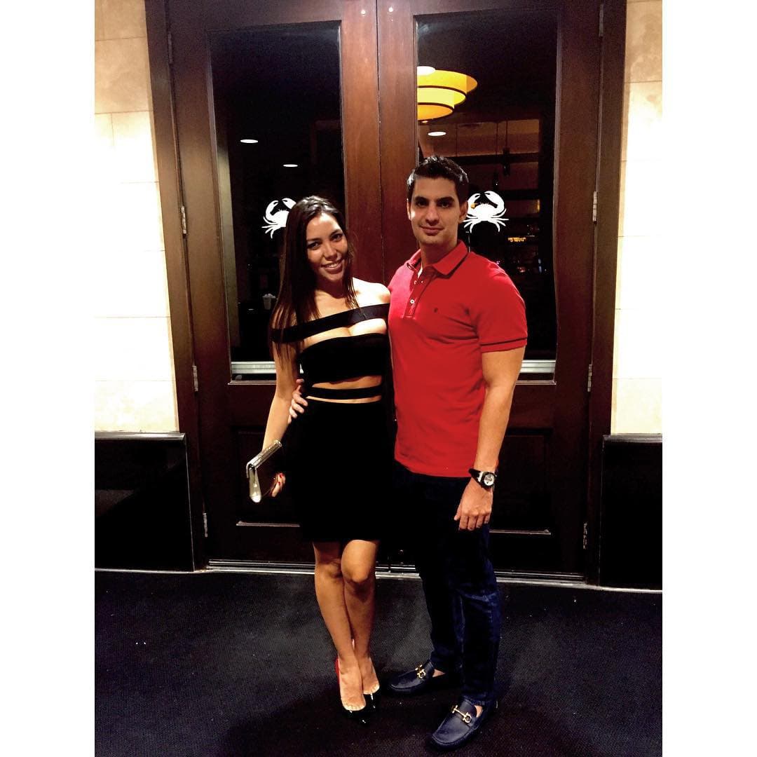 El galanazo de Frida es de Monterrey, Nuevo León, y se conocieron durante un viaje a Houston, Texas.