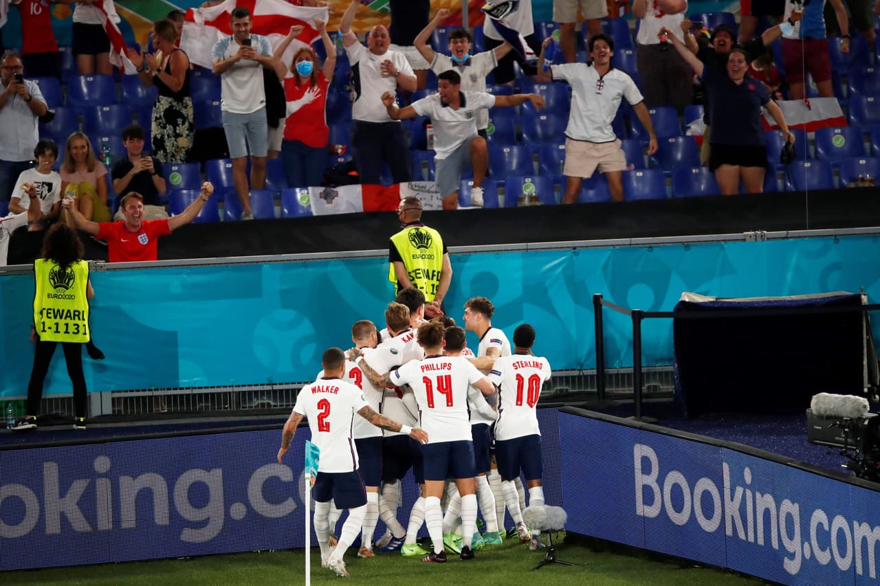 Inglaterra no ha recibido gol en el torneo y goleó a Ucrania en Cuartos de Final. Está convertido en una aplanadora.