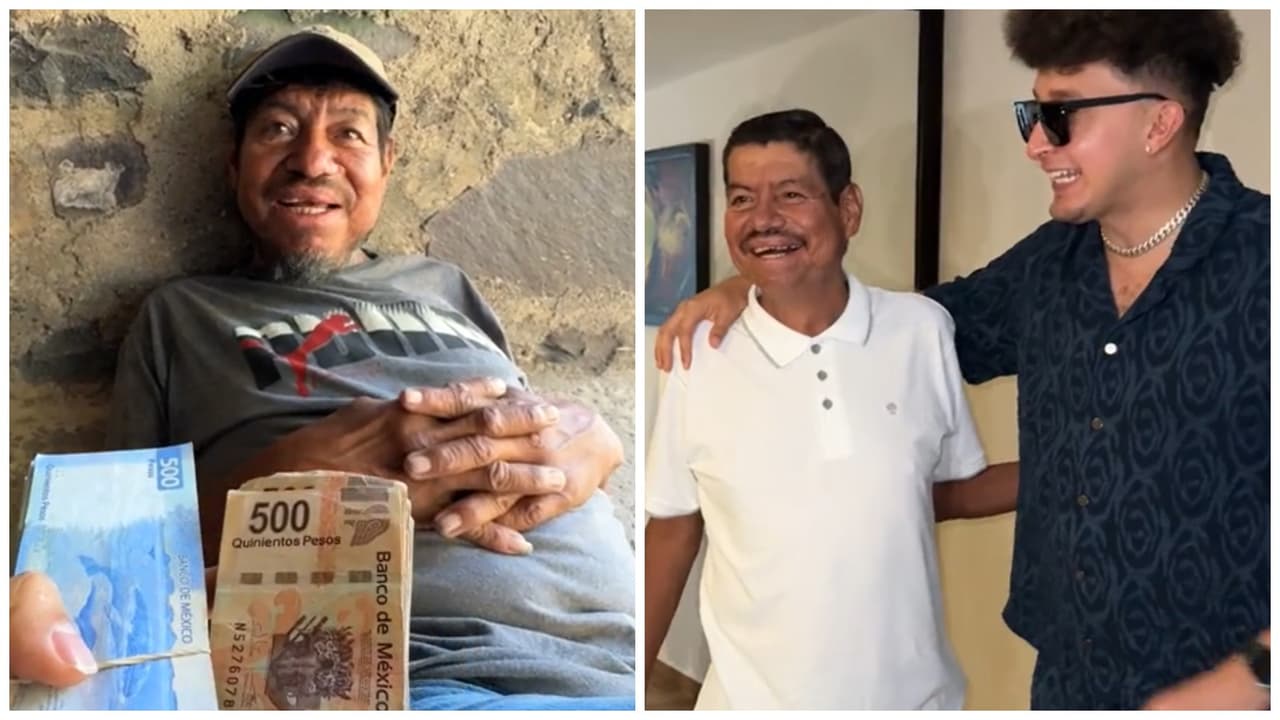 Tiktoker regala 6 mil dólares a hombre sin hogar y se los acaba en un día: gastó "en mujeres"