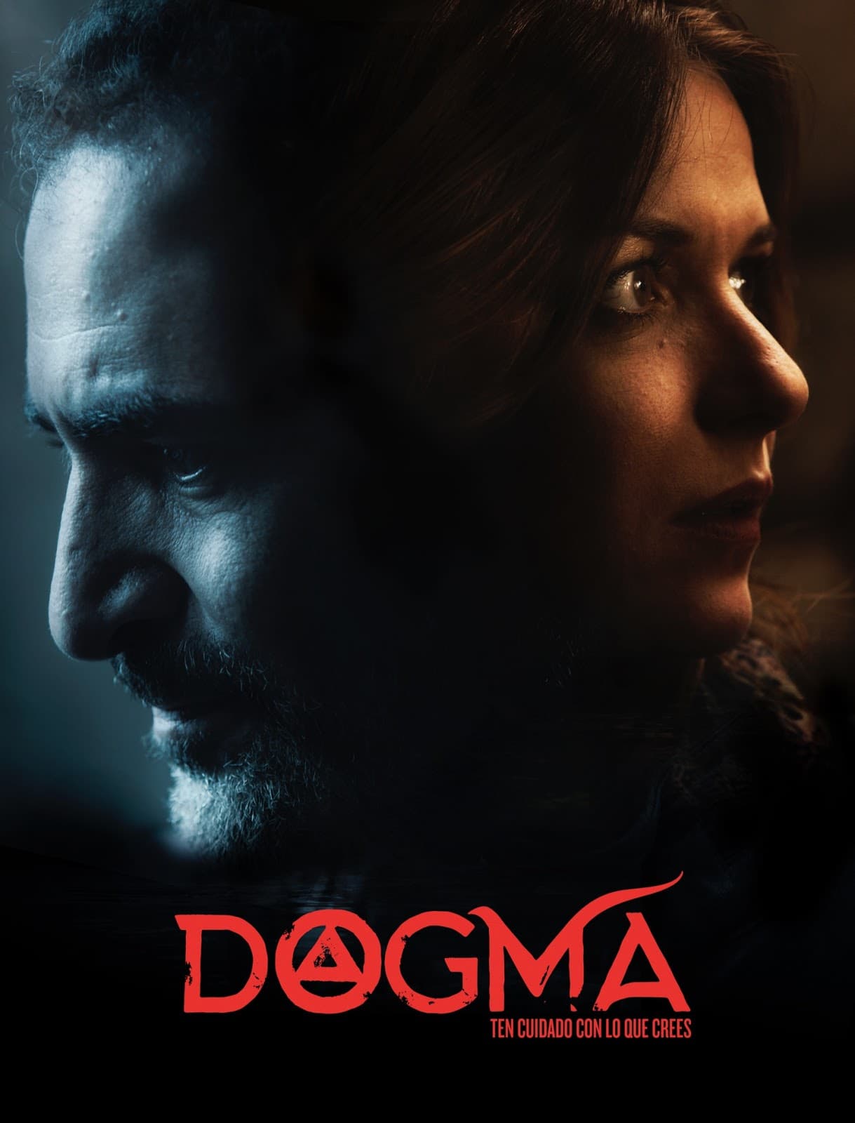 'Dogma' es una serie que cuenta la historia de Bruno, un hombre de ciencia que abandonó sus creencias religiosas después de una crisis de fe. El elenco está conformado por Daniel Martínez, Iliana Fox, Moisés Arizmendi, Marco Pérez, entre otros.