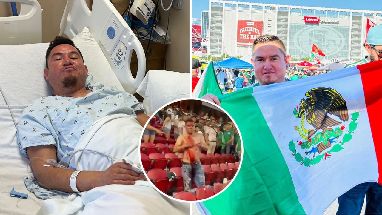 Habla el mexicano apuñalado en partido entre la selección de México y Catar