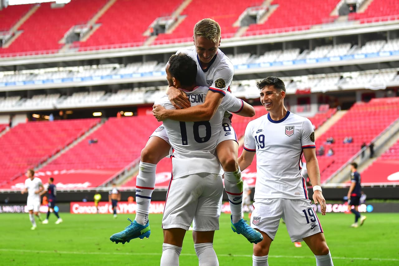 Con doblete de Hassani Dotson, gol de Mihailóvic y gol de Jackson Yueill, Estados unidos golea 0-4 a República Dominicana e hilan dos victorias consecutivas.