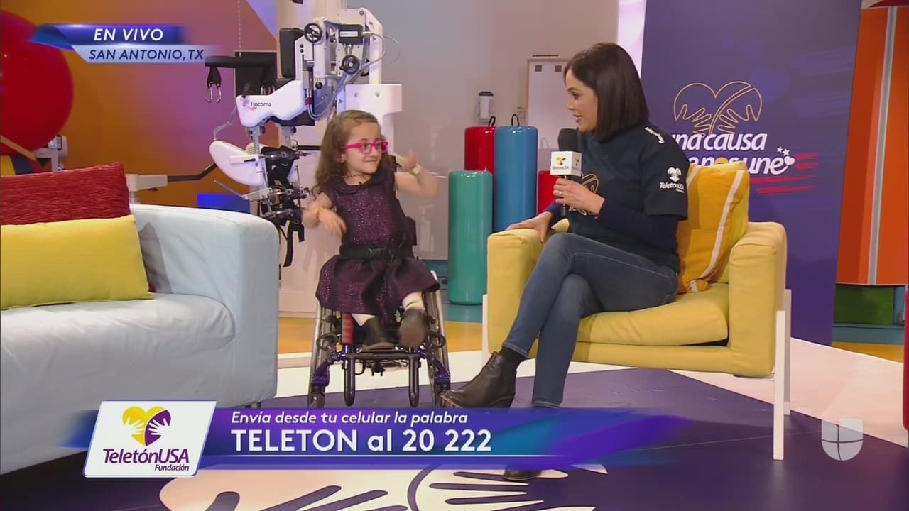 Así como la de Sammy Haney, una niña con osteogénesis imperfecta que hace que sus huesos se rompan, pero que gracias a la atención que recibe en el CRIT USA puede moverse cada día más.