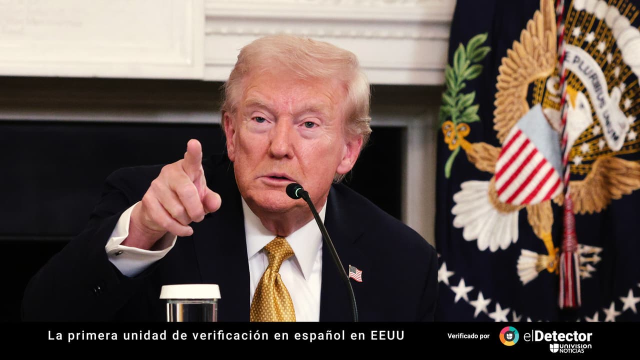 Del “Washington está totalmente segura” al “Portland está en llamas”: verificamos a Trump en su conferencia con el equipo de seguridad nacional