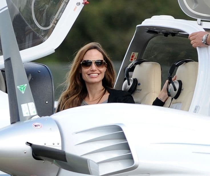 El Cirrus es el instrumento con el que Jolie se encuentra acumulando horas de vuelo para obtener la licencia de piloto, y este avión aparenta ser ideal como entrenamiento. Su precio ronda los 500,000 dólares.