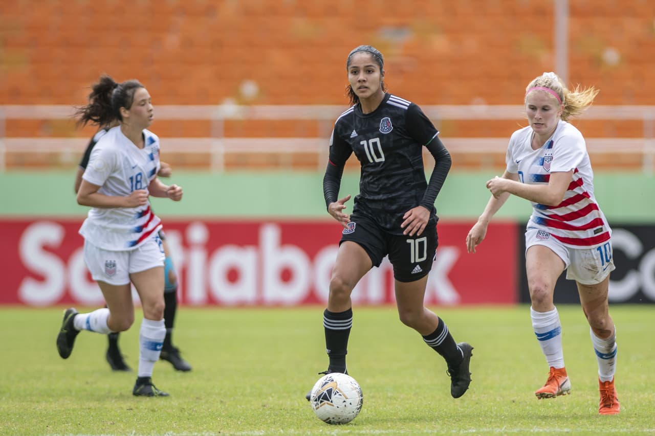 Cuatro goles del equipo de las barras y las estrellas, destrona al Tri femenil, quien poseía este título. Sin embargo, ambos equipos ganan su clasificación al Mundial Sub-20 femenino.