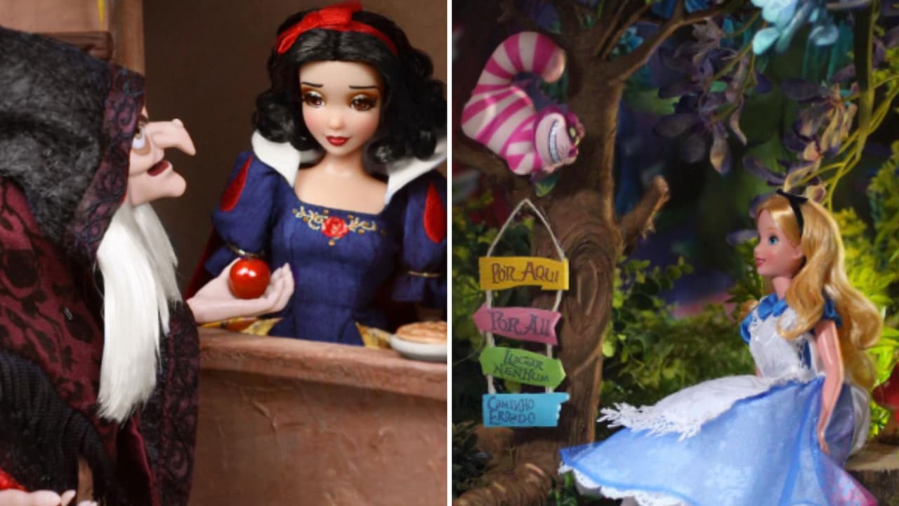 Usó muñecas para recrear escenas de Disney y el resultado llenó de magia sus redes: fotos