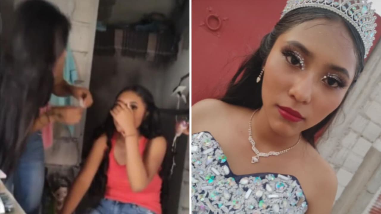Quinceañera no estaba lista a media hora de la fiesta y su "drama" se hizo viral