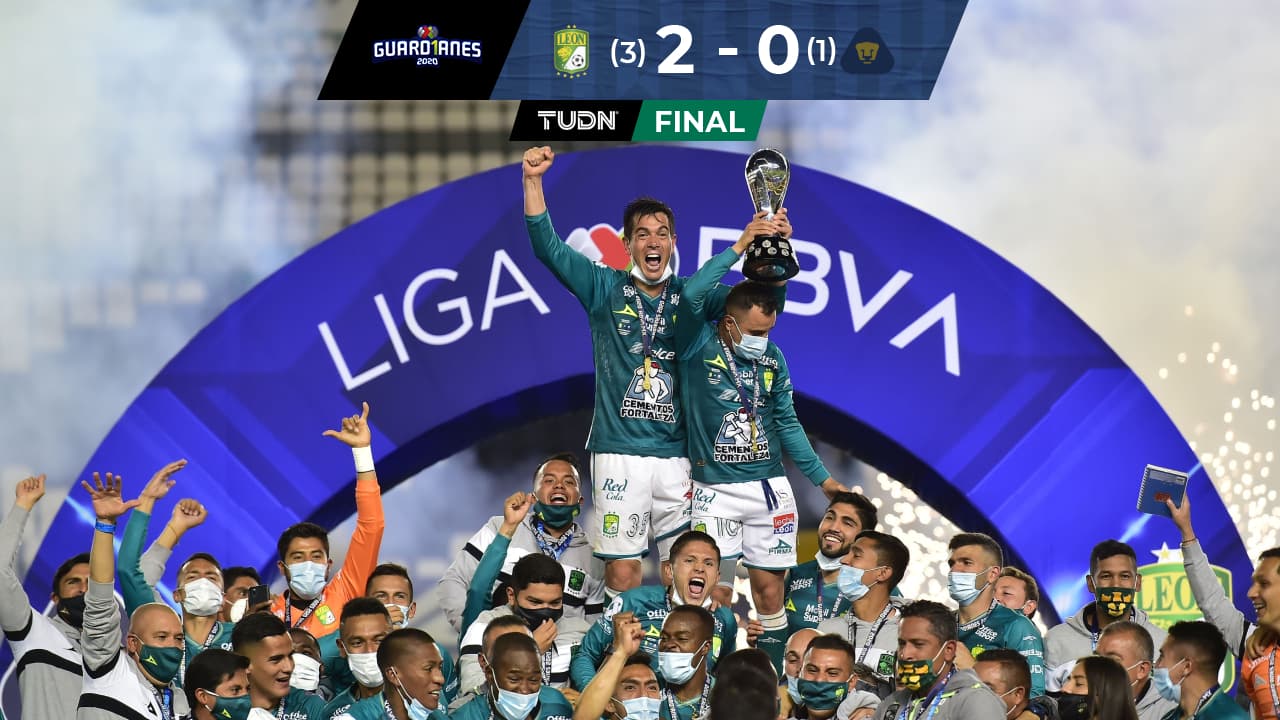 ¡Llegó la octava estrella! León es campeón del Torneo Guardianes 2020