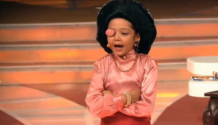 La pequeña 'Catalina Creel' descubrió la mentira de 'Vilma' y la hizo confesar en esta escena.