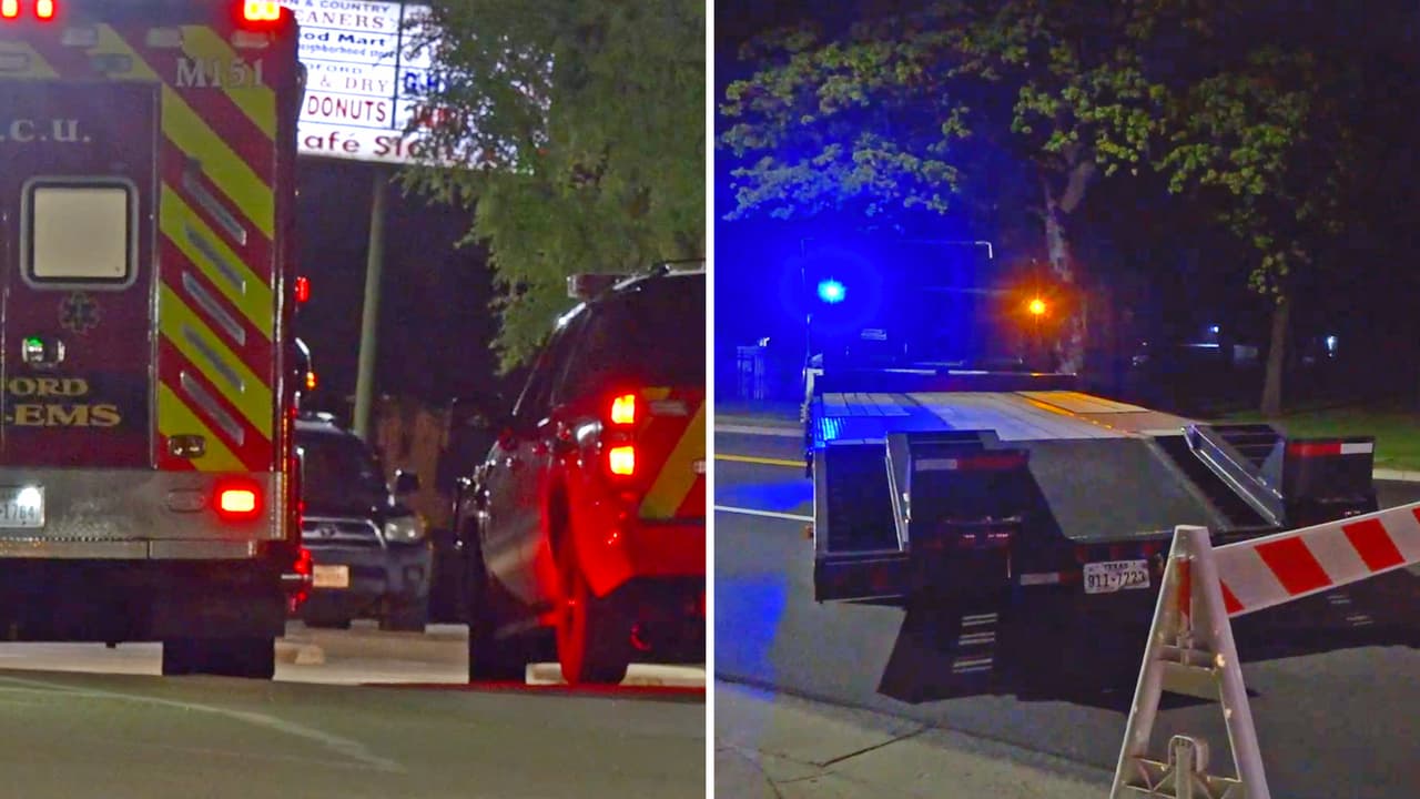 La policía investiga una explosión cerca de un puente en Bedford, Texas