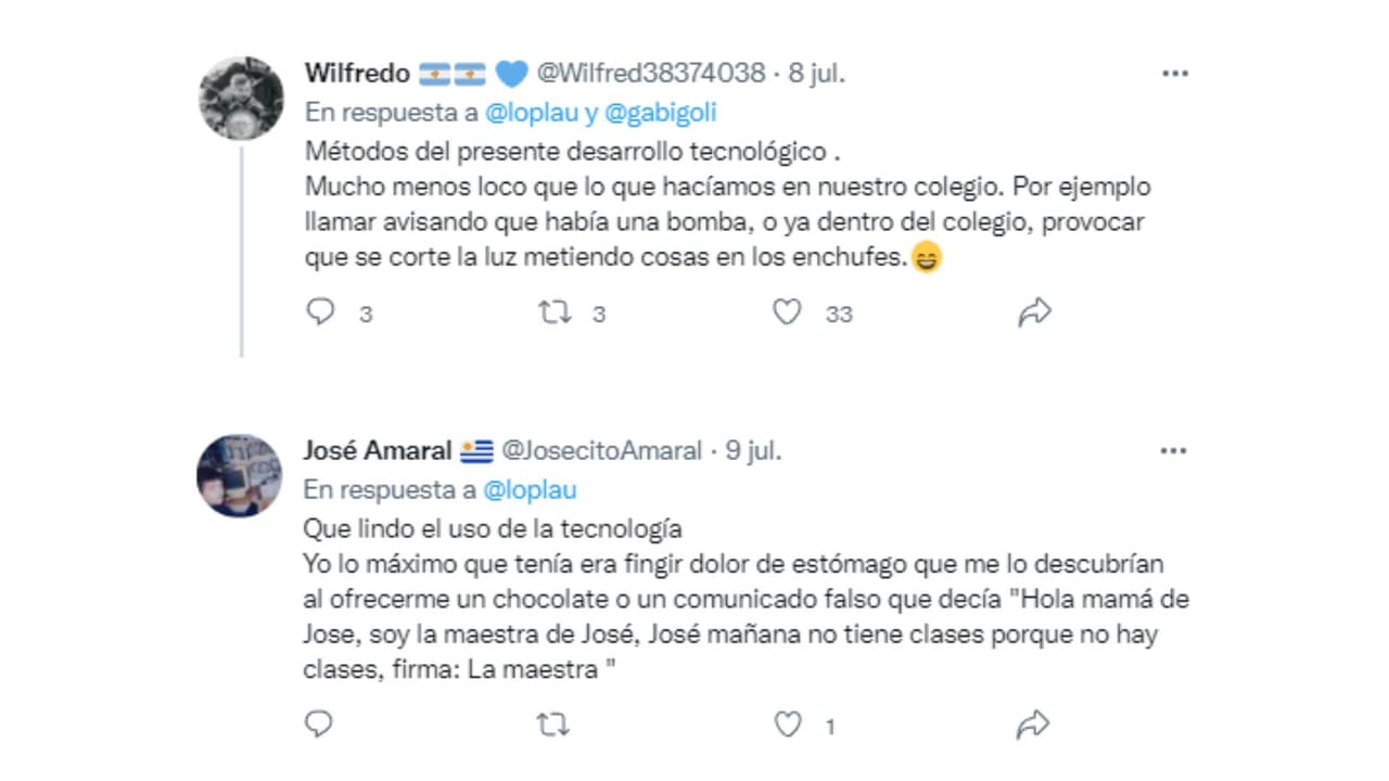 Reacciones al niño que intentó cancelar sus clases vía WhatsApp