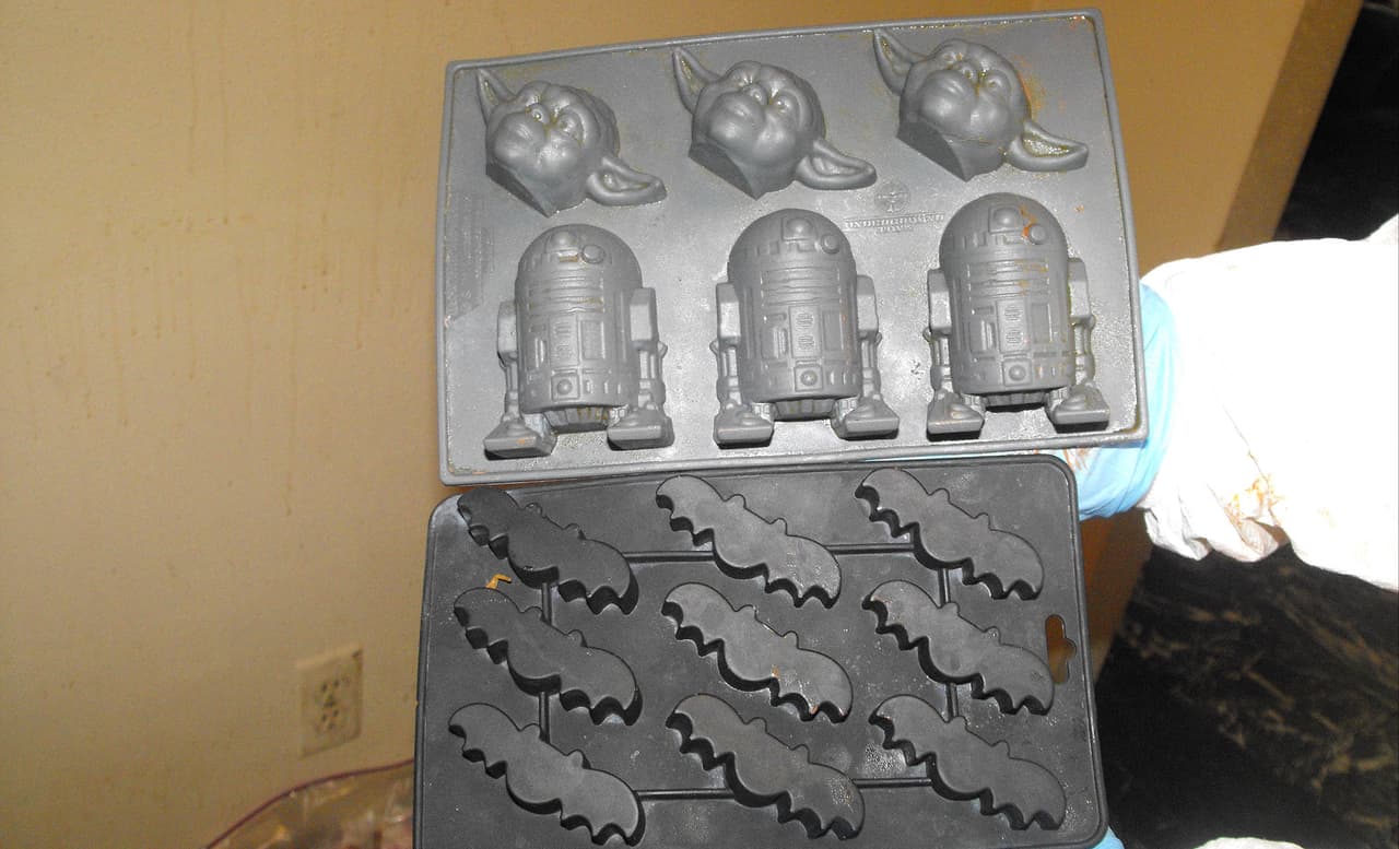 . Los dulces fueron diseñados con formas de personajes como Batman y algunos de los caracteres de Star Wars.
<br>