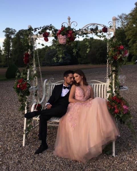 Ana Patricia y Luis Carlos, cada día más enamorados.