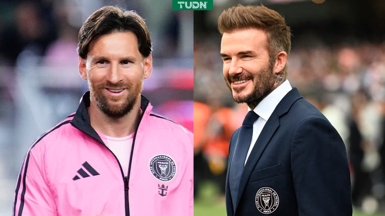 Beckham revela que Messi trata de convencerlo de que vuelva a jugar futbol