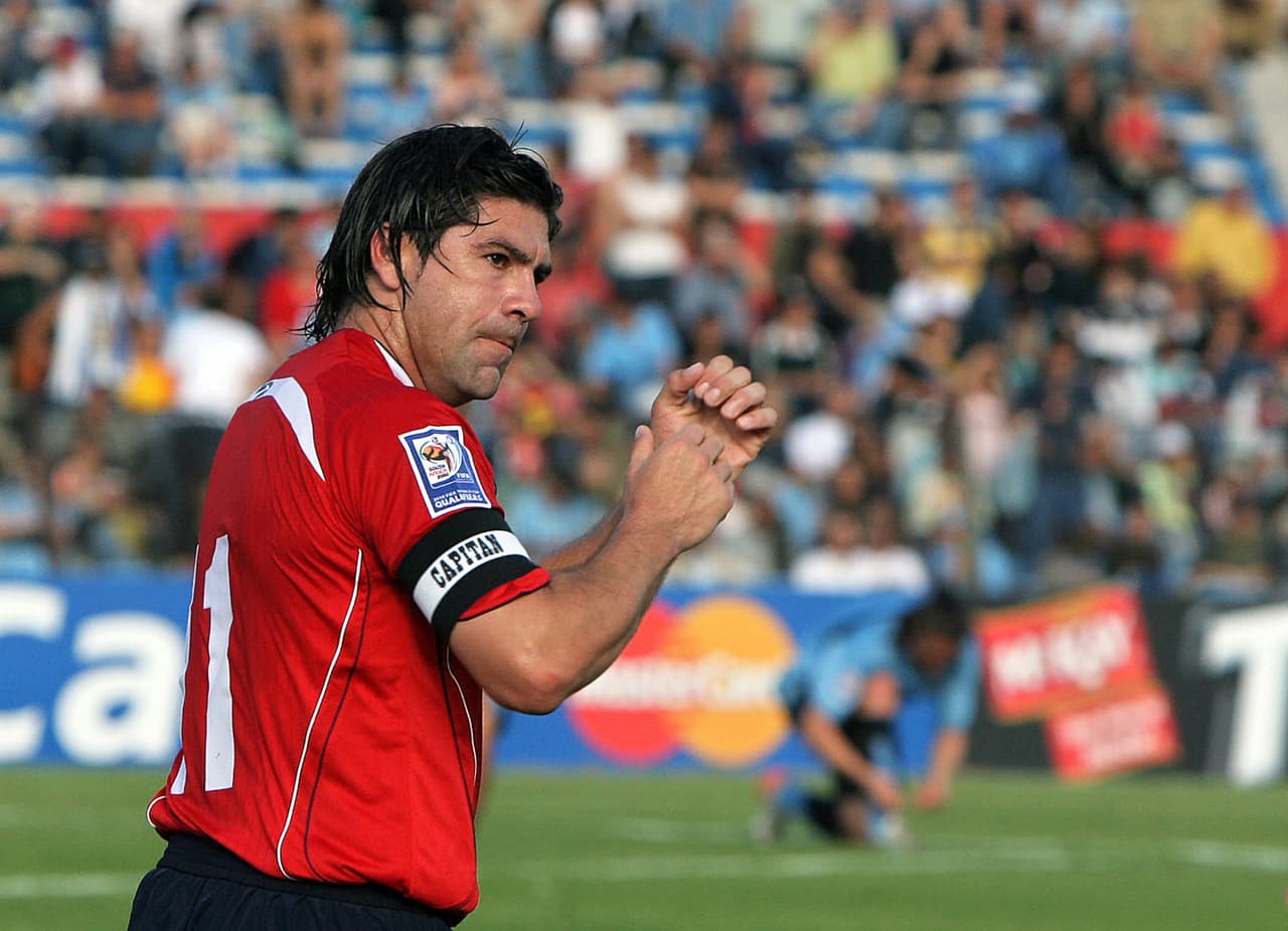 El 'Matador' Marcelo Salas consiguió 37 goles con la camiseta de la selección de Chile, siendo el máximo goleador en su historia.