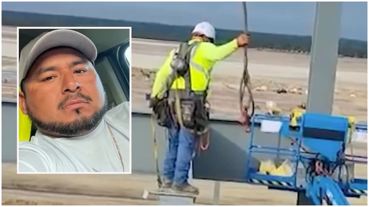 "Queremos justicia": Familia de hispano muerto tras caer de 60 pies de altura de planta en construcción de Hyundai