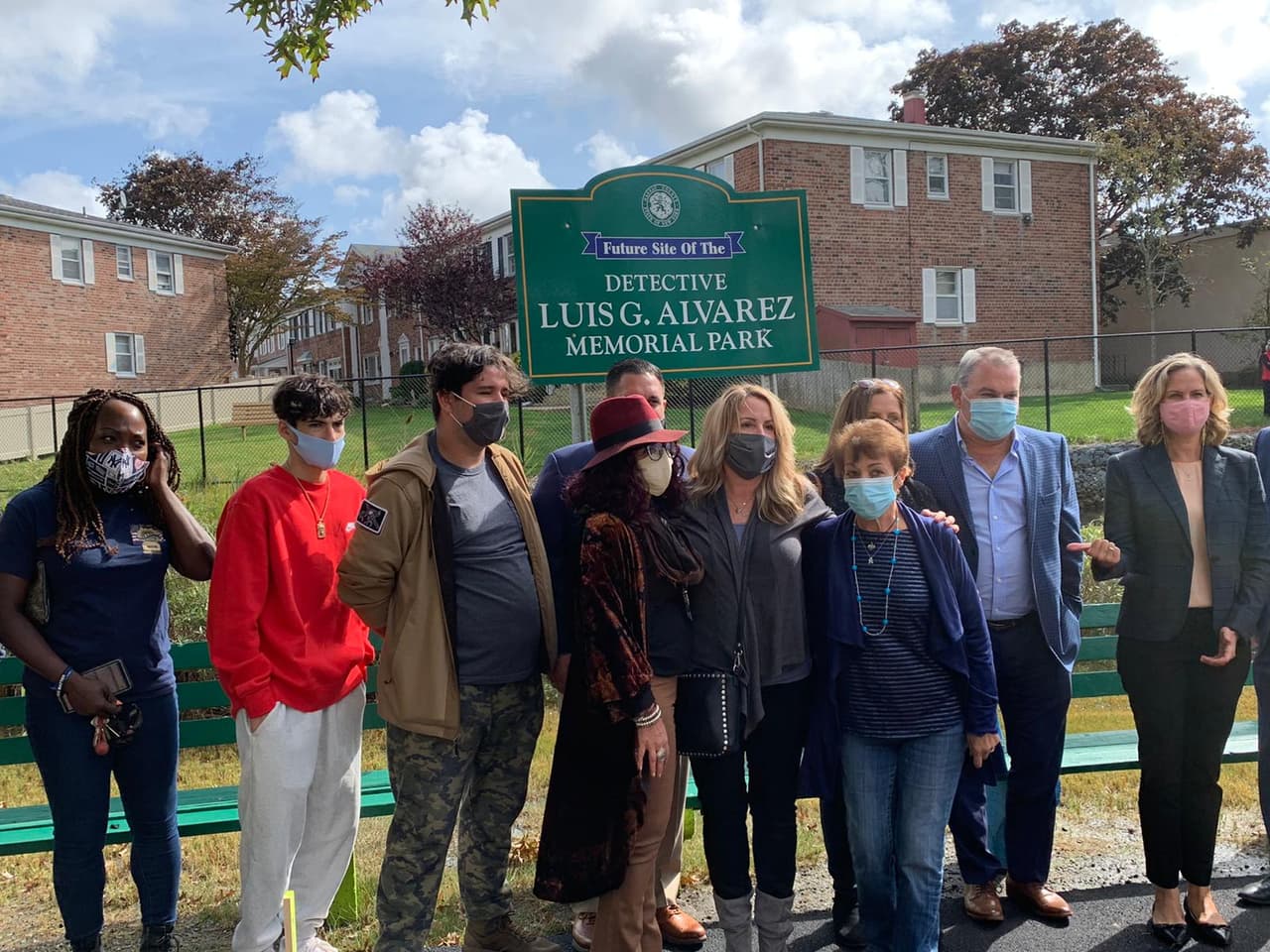 Este lunes se celebró una ceremonia en memoria de Luis Álvarez, el detective jubilado del NYPD que defendió los derechos de los socorristas del 11 de septiembre.